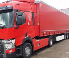 Renault T plus naczepa Krone 2015