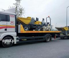 Transport koparek / maszyn budowlanych