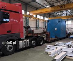 Transport ponadgabarytowy, maszyn budowlanych – PL  i cała Europa.